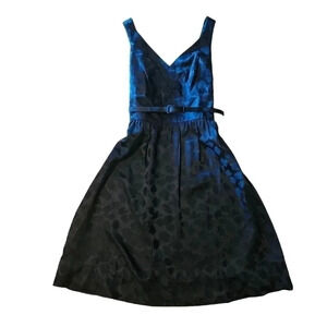 White House Black Market Dress - Size 2 - Black - 100%‎ Silk